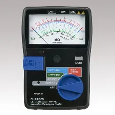 Analog insulation resistance tester - General-purpose tester for lab use - 1141213113 - Image 1