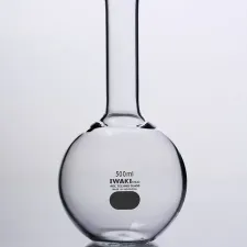 Boiling flask flat bottom narrow-mouth - Laboratory glass flasks for analysis - 1112132103