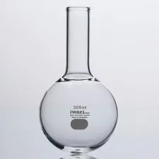 Boiling flask round bottom narrow-mouth - Laboratory glass flasks for analysis - 1112132102