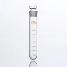 Centrifuge round bottom with glass stopper with gr - Various glass tubes for experiments - 1112128113 - Image 1