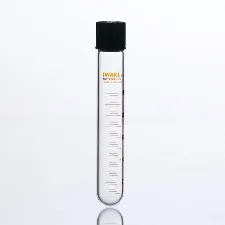 Centrifuge round bottom with screw cap with gradua - Various glass tubes for experiments - 1112128110 - Image 1