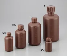 HDPE amber bottle (narrow-mouth) - Plastic bottles and vials - 1122221115 - Image 2