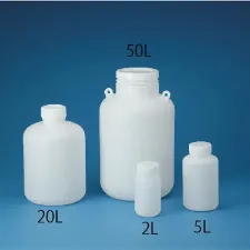 HDPE wide-mouth round bottle - Plastic bottles and vials - 1122221112