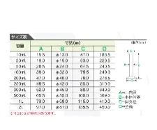 PMMA graduated cylinder - Plastic cylinders for volume measurement - 1122233101 - Image 2