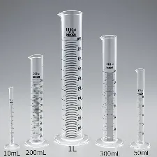PMMA graduated cylinder - Plastic cylinders for volume measurement - 1122233101