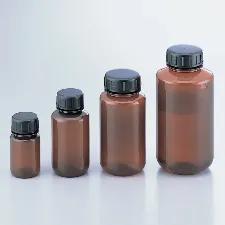 PP bottle brown with scale - Plastic bottles and vials - 3012221109 - Image 1