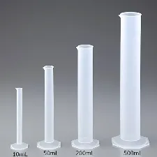 PP graduated cylinder - Plastic cylinders for volume measurement - 1122233100