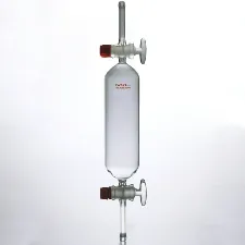 Sampling tube with glass stopcock - Various glass tubes for experiments - 1112128119 - Image 1