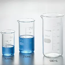 Tall beaker - Glass beaker/cup for lab general use - 3012120101