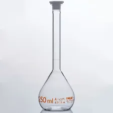 Volumetric flask with plastic stopper Class A - Volumetric flasks for liquid measurement - 1112131100 - Image 1