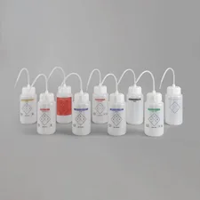 Washing bottle label 80x80mm - Plastic wrap films, covers & sheets for lab - 1102210100 - Image 2