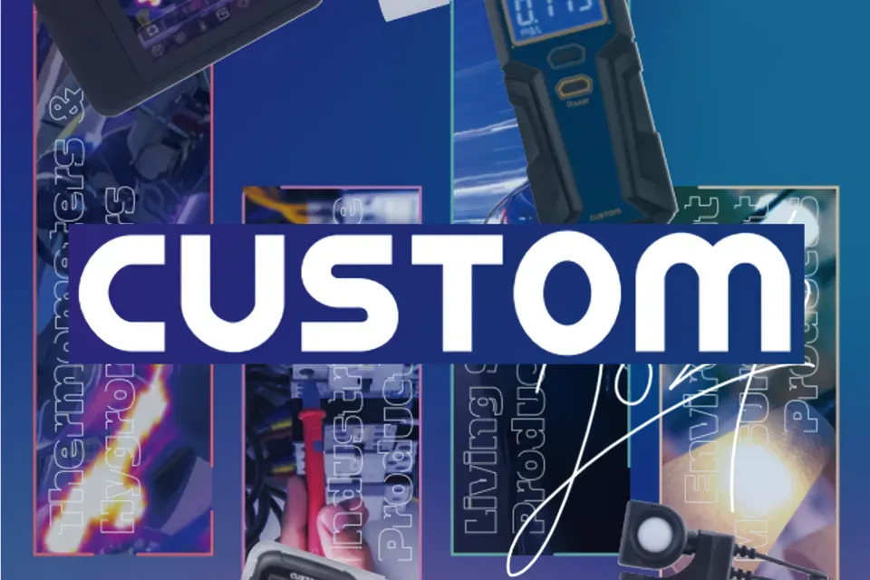 CUSTOM เครื่องมือวัดดิจิตอลความแม่นยำสูง ใช้ได้ในทุกสถานที่
