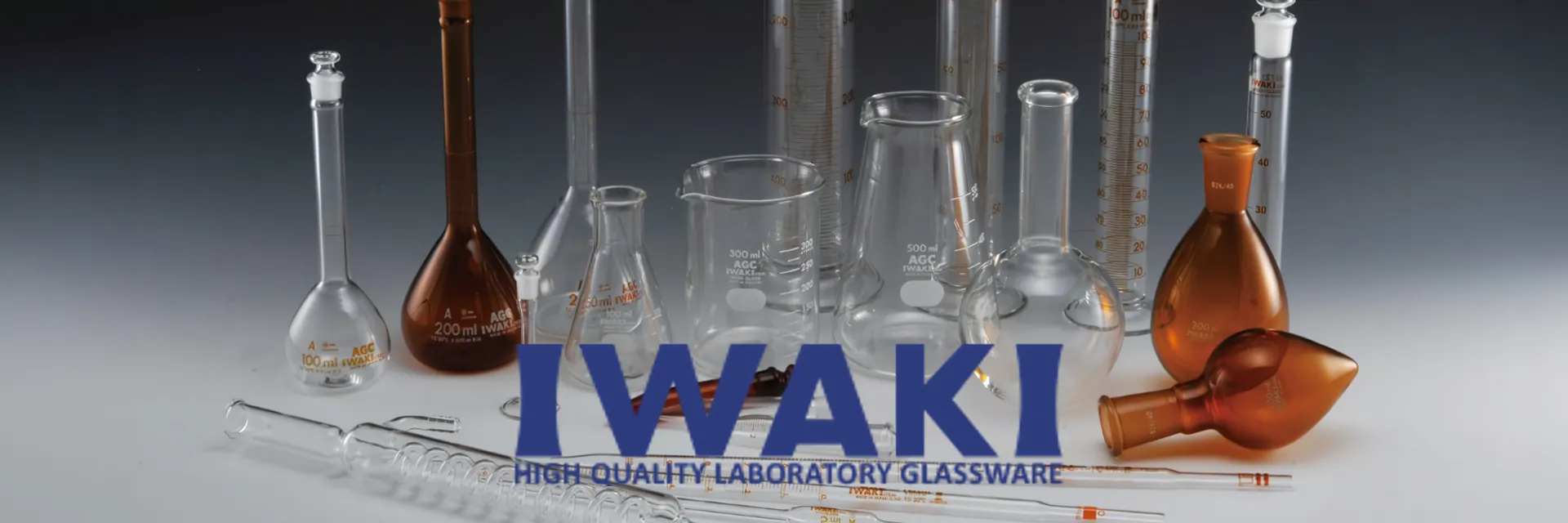 แก้ววิทยาศาสตร์ IWAKI - บีกเกอร์ใส ทนความร้อน เหมาะสำหรับงานทดลอง