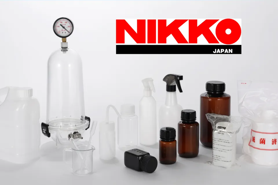 NIKKO - ภาชนะพลาสติกแล็บทนสารเคมี แข็งแรง