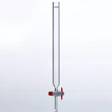 Column chromatography PTFE stopcock 20mm 2146-20 - Low-expansion glass - 1112134101131 - Image 1