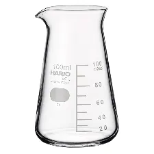 Conical beaker 100mL Hario 1-7117-02 - Glass beaker/cup for lab general use - 3012120102111