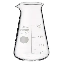 Conical beaker 200mL Hario 1-7117-03 - Easy mixing beaker - 3012120102121 - Image 1