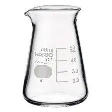 Conical beaker 50mL Hario 1-7117-01 - Easy mixing beaker - 3012120102101 - Image 1