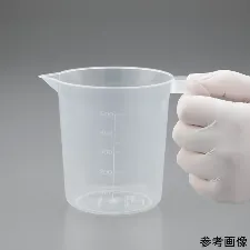 Disposable PP cup with handle 300mL 4-6540-01 - Disposable lab cup - 3012220103101 - Image 2