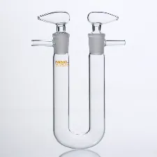 Drying tube U shape length 180mm U-TUBE-180 - Various glass tubes for experiments - 1112128116131