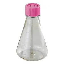 Sterile erlenmeyer flask 500mL vent cap SEF500V - Plastic Erlenmeyer flasks - 1132230101121