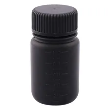 Fluorine-coated black bottle 100mL JFWB 1536-12 - Plastic bottles and vials - 1122221111111