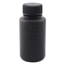Fluorine-coated black bottle 250mL JFWB 1536-13 - Fluorinated UV shield bottle - 1122221111121 - Image 1