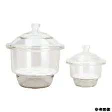 ガラスデシケーター Φ400mm 400GD - 試料保管用 ガラス製デシケーター - 1102140100121