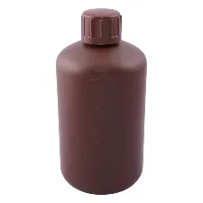 HDPE amber bottle (narrow-mouth) 1L 1031-04 - Plastic bottles and vials - 1122221115152