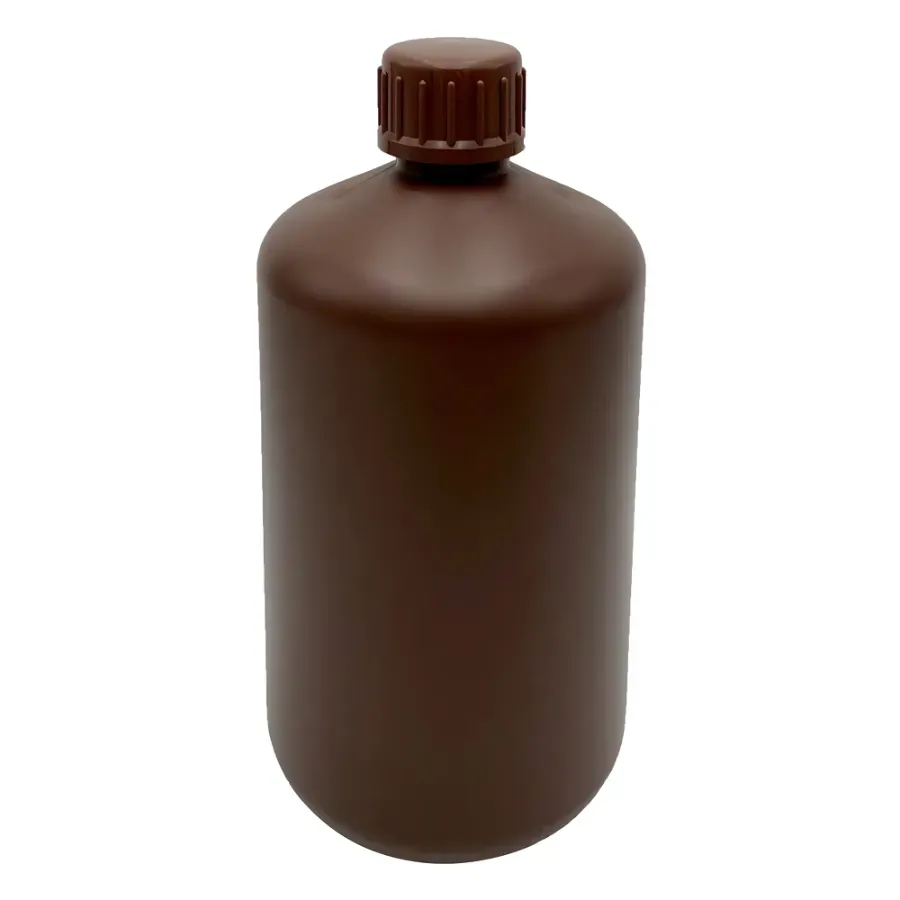 HDPE amber bottle (narrow-mouth) 5L 1031-07 - Plastic bottles and vials - 1122221115181