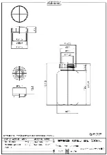 HDPE amber bottle (wide-mouth) 500mL 1032-03 - Wide-neck amber HDPE bottle - 1122221116141 - Image 2
