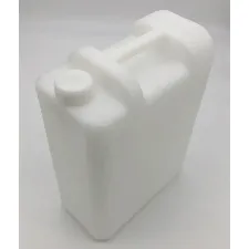 HDPE flat square can 10L 1041-06 - Flat HDPE can with handle - 1122223110152 - Image 2