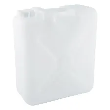 HDPE flat square can 20L 1041-07 - Flat HDPE can with handle - 1122223110161 - Image 1
