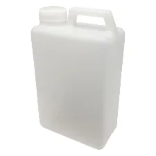 HDPE flat square can 2L 1041-01 - Flat HDPE can with handle - 1122223110101 - Image 1