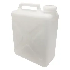 HDPE flat square can 3L 1041-02 - Plastic tanks, drums and gallons - 1122223110111