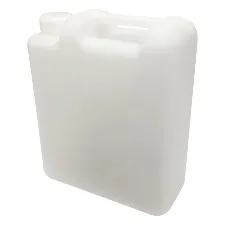 HDPE flat square can 4L 1041-33 - Plastic tanks, drums and gallons - 1122223110121