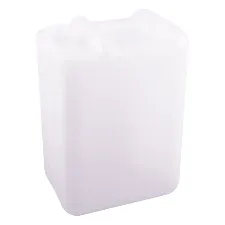 HDPE flat square can 6L 1041-05 - Plastic tanks, drums and gallons - 1122223110142