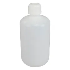 HDPE narrow-mouth bottle with inner plug 1L 1-465 - Plastic bottles and vials - 3012221105151