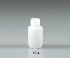 HDPE narrow-mouth bottle with PP cap 100mL 1-4657 - Plastic bottles and vials - 3012221104111
