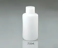 HDPE narrow-mouth bottle with PP cap 250mL 1-4657 - HDPE narrow-mouth bottle - 3012221104121 - Image 1