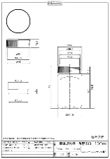 HDPE square standards bottle (wide-mouth) 100mL 1 - Wide-neck square HDPE bottle - 1122221114102 - Image 2