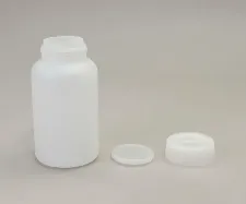 HDPE wide-mouth bottle with inner plug 500mL 1-46 - HDPE wide-mouth bottle - 3012221108141 - Image 2