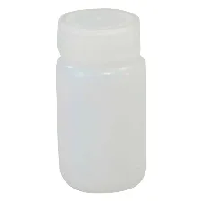 HDPE wide-mouth bottle with PP cap 100mL 1-4658-1 - Plastic bottles and vials - 3012221107121