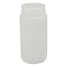 HDPE wide-mouth bottle with PP cap 500mL 1-4658-1 - HDPE wide-mouth bottle - 3012221107141 - Image 1