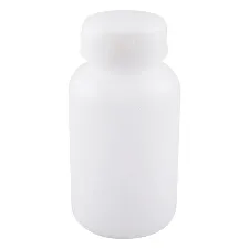 HDPE wide-mouth round bottle 250mL 1028-05 - HDPE wide-mouth bottle - 1122221112141 - Image 1