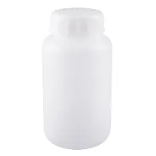 HDPE wide-mouth round bottle 500mL cap separate 1 - Plastic bottles and vials - 1122221112161