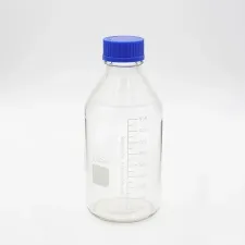 ขวดห้องแลบใส 1ลิตร 1000LBC - ขวดแล็บแก้วบอโรซิลิเกต - 1102121100131 - ภาพ 1