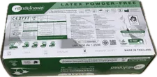 Latex medical gloves powder free green box LF-S - Powder-free latex gloves - 6004612100101 - Image 2