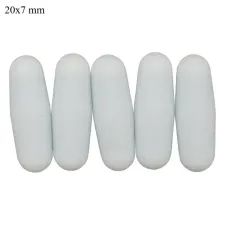 แท่งกวนแม่เหล็ก φ7x20มม. MSB0720 - แท่งกวน PTFE - 1102910100122 - ภาพ 1