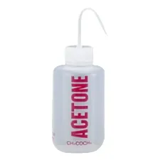 Name-in washing bottle Acetone 3251-02 - Labeled wash bottle - 1122222101111 - Image 1